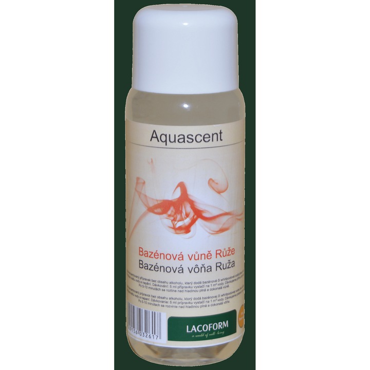 Lacoform Aquascent medencevíz illatosító/parfüm, rendkívül koncentrált, illóolajokból, színtelen, 250 ml