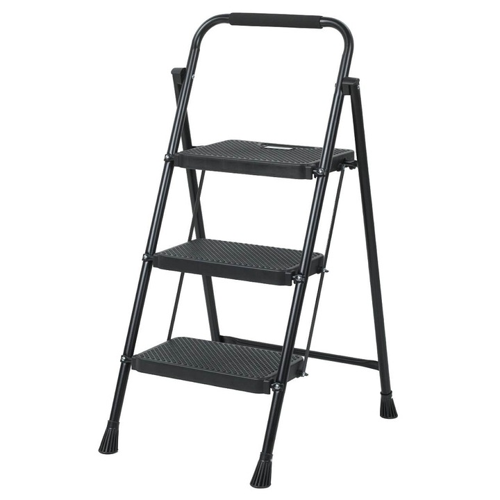 Scara de lucru VENBOS 1x3 trepte otel 105x55x113cm 5.3kg