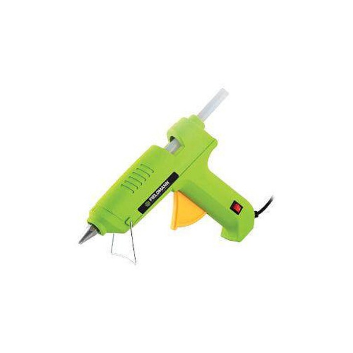 FIELDMANN FDTP 2100-E ragasztópisztoly, 100 W, 11 mm-es ragasztórudakhoz, 3-5 perc felmelegedési idő, zöld, 1 db