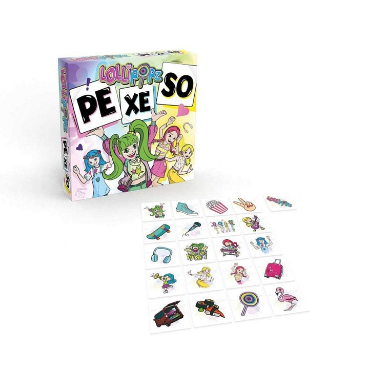 EPEE Lollipopz memóriajáték, 40 kártyás készlet