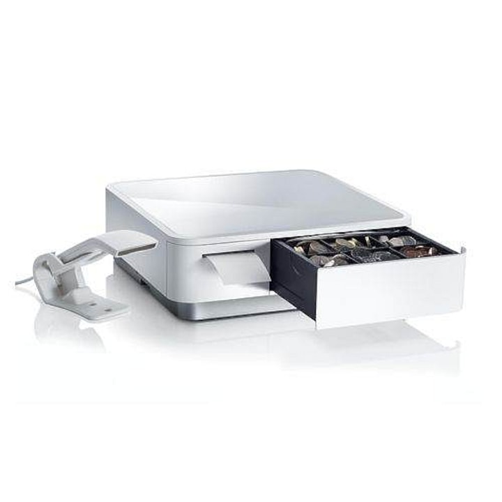 Cititor coduri de bare Star Micronics mPOP alb