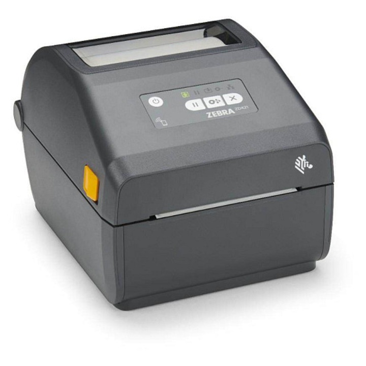 Imprimanta termica Zebra ZD421, 300 dpi, USB, Bluetooth, 4 inch