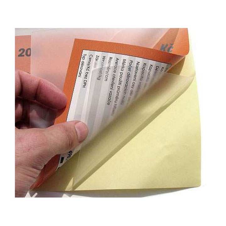 Eurosupplies A5 lamináló fólia 80 mikron öntapadós 100 db
