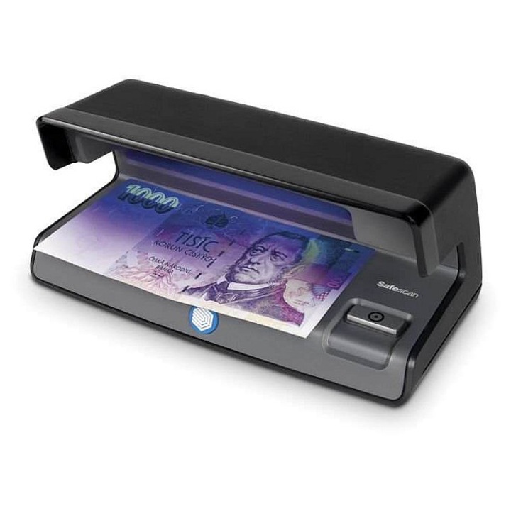 Detector bancnote Safescan 50 negru 20.6x10.2x8.8cm 515g