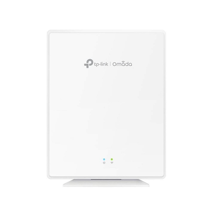 Punct de acces Wi-Fi TP-Link Omada EAP610GP-Desktop, AX1800 Wi-Fi 6, 1x GPON, 4x GbE (1 PoE out), FXS, Бял