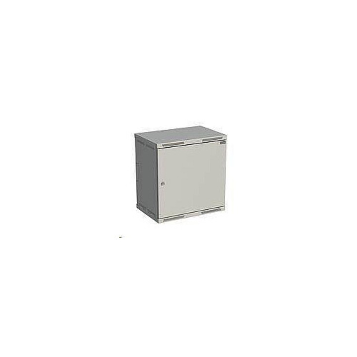 Solarix SENSA 12U szürke fém szekrény 600x400x621mm fém ajtókkal