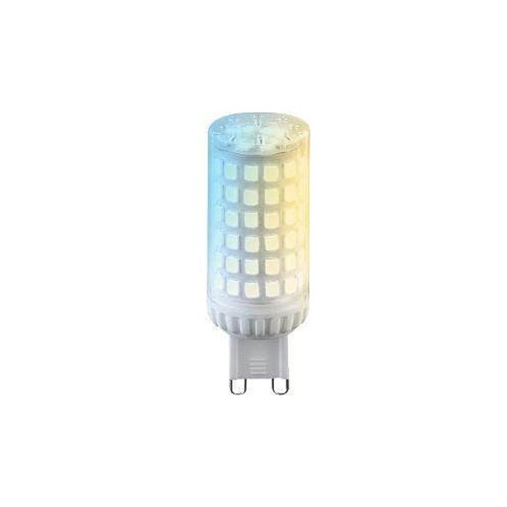 Bec LED okos Wi-Fi RETLUX RSH 105, G9, 4 W (egyenértékű 39 W), 450 lm, szabályozható fehér 2700-6500K, 1 db
