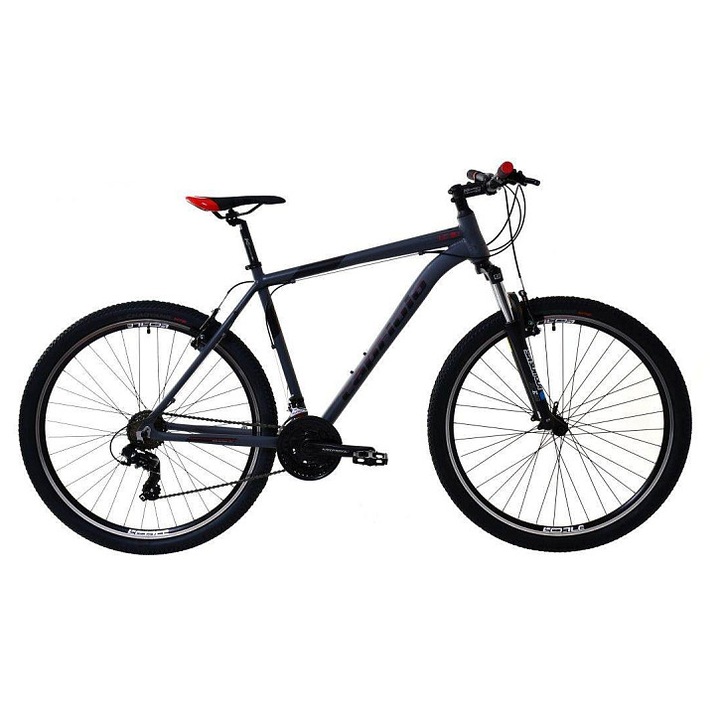 Capriolo LC 9.1 mountain bike kerékpár, 21 sebességes, szürke-piros, 29x21"