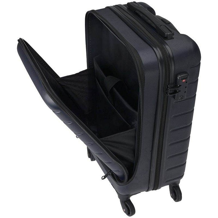 Куфар PROWORLD 50см тъмносин 55.5x35x22см 4 колела