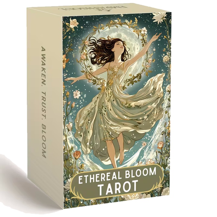 Talia Tarot Victorius Ethereal Bloom, 78 carti, multicolor, standard