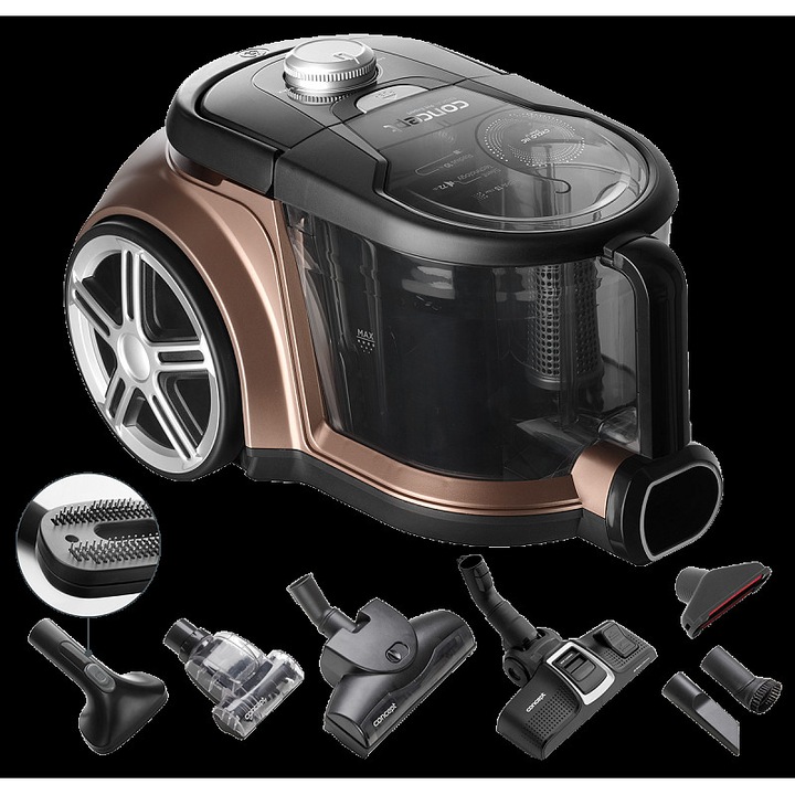 Porzsák nélküli porszívó Concept Pet Expert 800W bronz 41x24x26.5cm