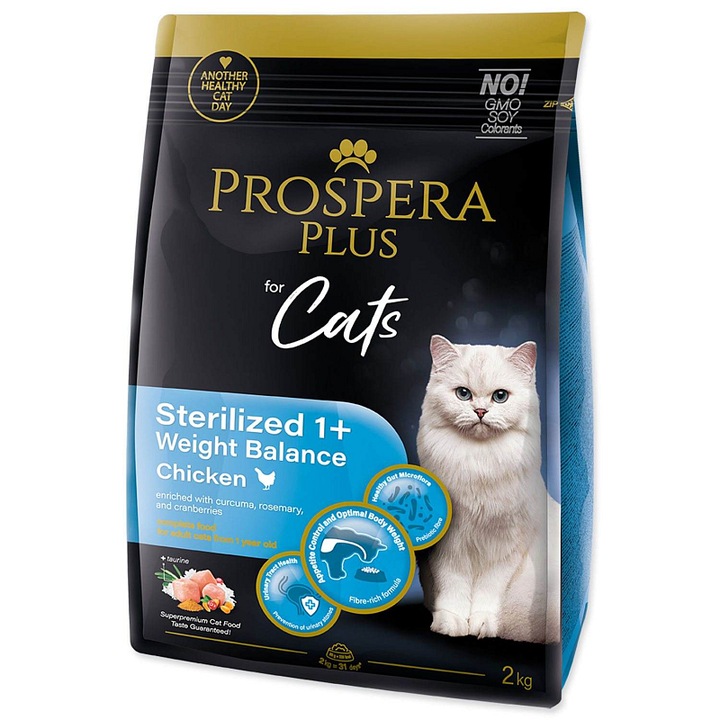 Prospera Sterilized macska száraztáp csirke súlykontroll 2kg