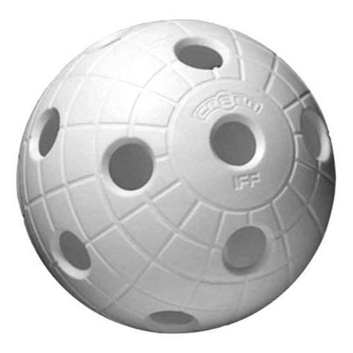 Floorball labda UNIHOC Crater fehér hivatalos IFF