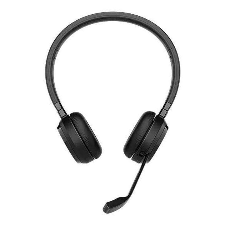 Jabra Evolve 65 TE Link 390a MS headset, sztereó, Bluetooth 5.2, Microsoft Teams kompatibilis, 16 óra üzemidő, USB, fekete