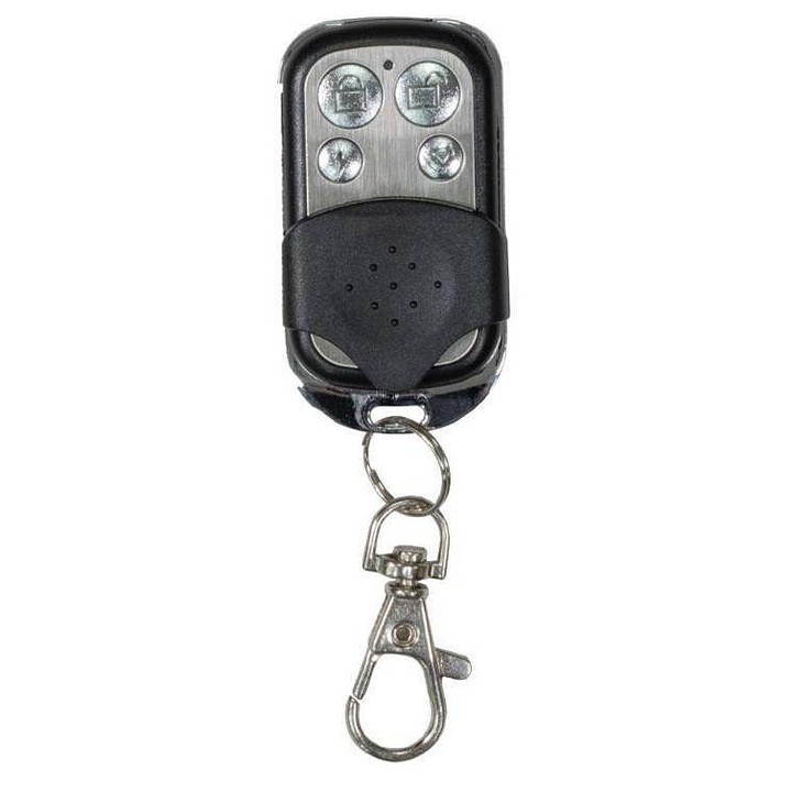 EVOLVEO Alarmex Pro távirányító, 4 gomb, 53x28x11mm, 433MHz, 3V