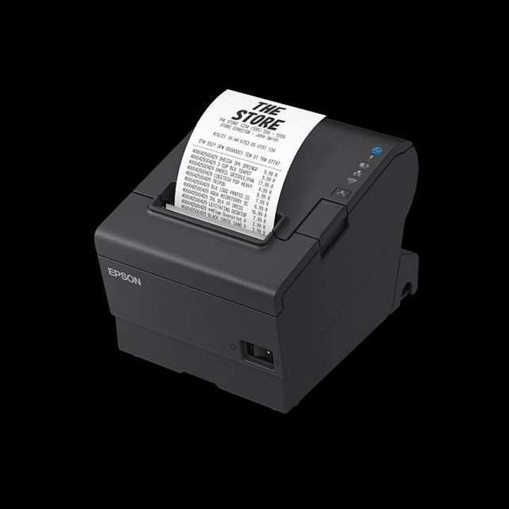 EPSON TM-T88VII-112 - fekete/USB/ethernet/soros/tápegység/EU kábel/