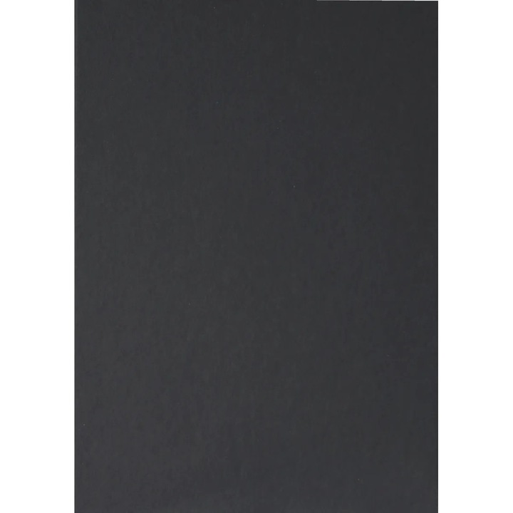 Hartie Decorativa, Netuno, 210x297 mm, A4, Negru, 1370 g/m², Pentru Aplicatii de Legatorie, Publicitate, Arta Plastica si Decorative, 10 Buc