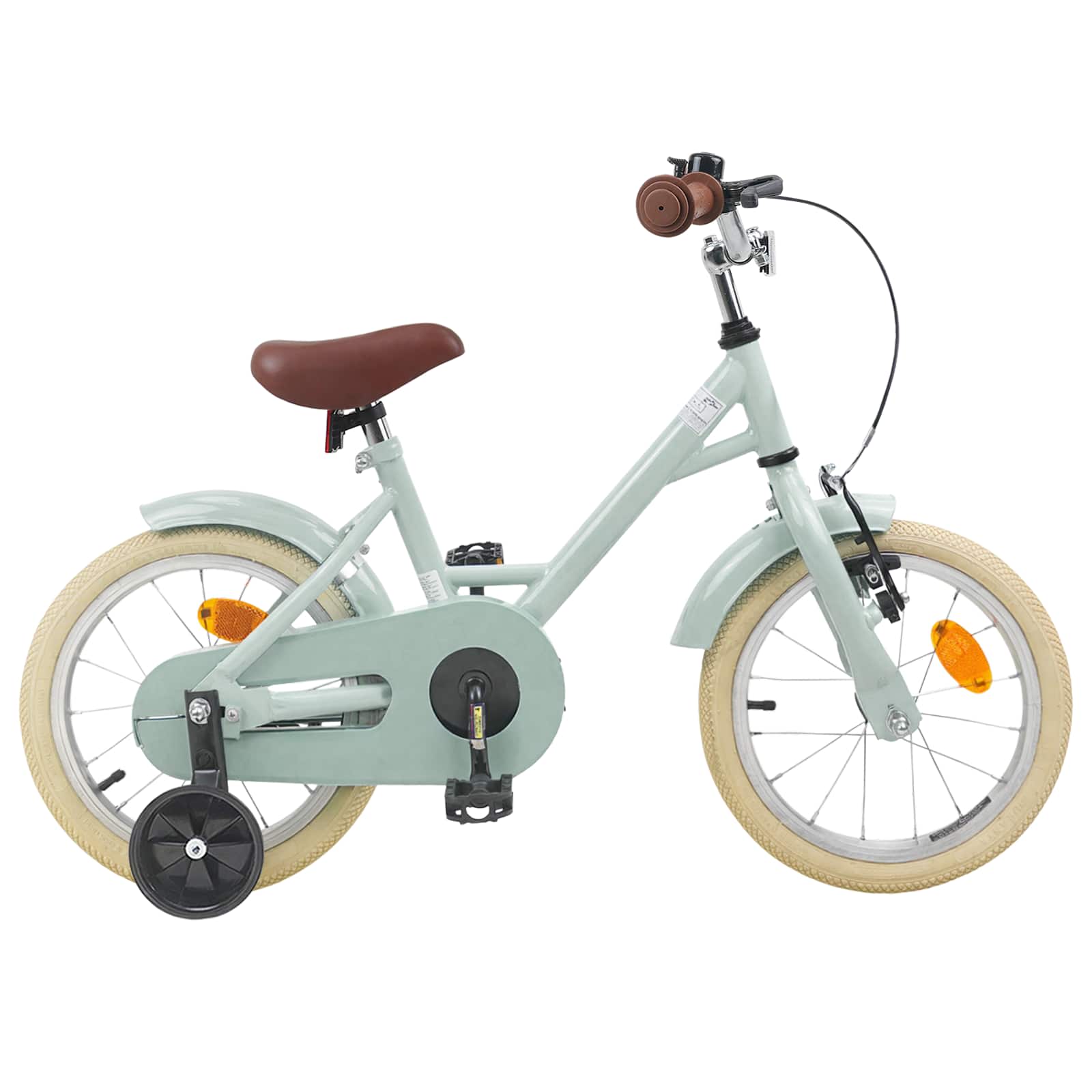 Baby CRA24FDR、Rem 23SSSR オリカラ Bicicleta Copii Kreativ 2441 Galben Deschis 24
