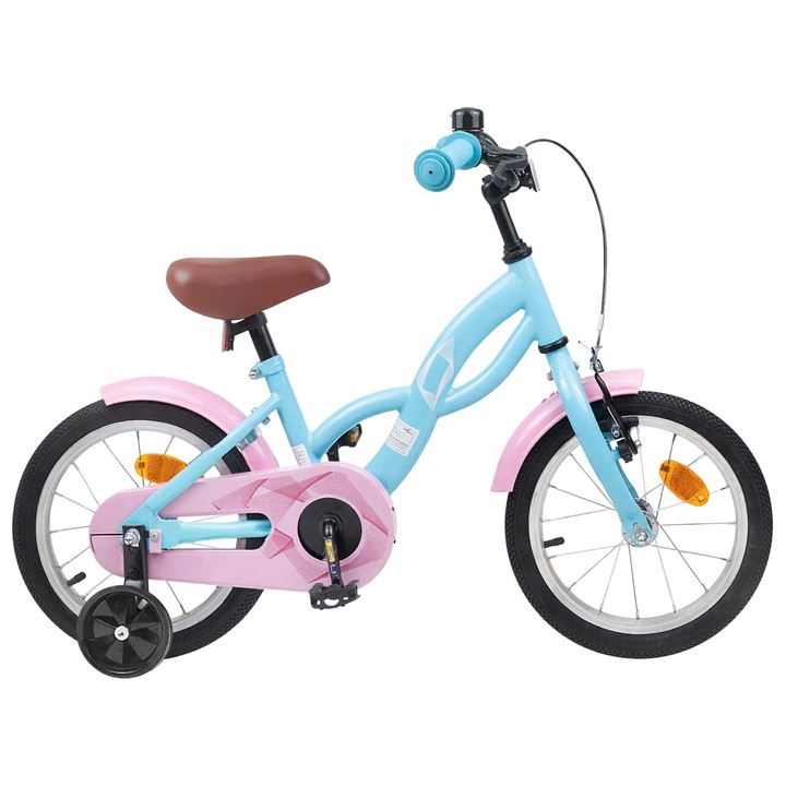 Bicicleta pentru Copii 12 Inci pentru vidaXL, 2-4 ani Albastru deschis