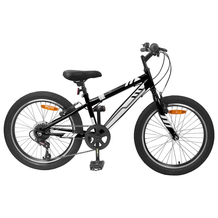 Bicicleta Montana 24 Inci 6-Speed pentru vidaXL, 8-12 ani Verde