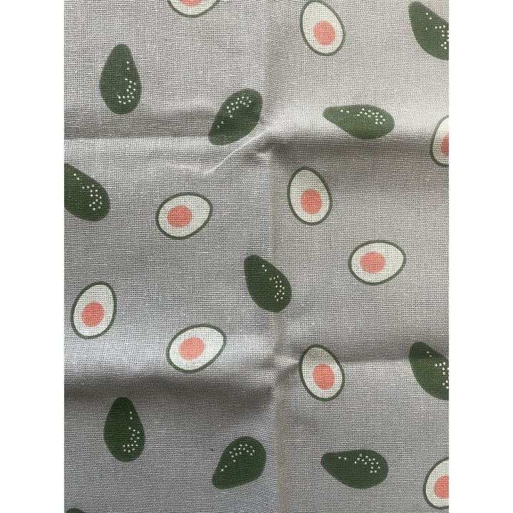 Pinza de in, Cute Avocado-Light Gray