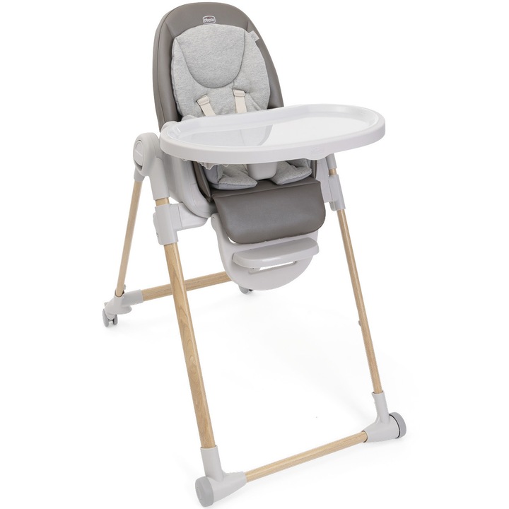 Scaun de masa Chicco Polly Armonia Scandinavian, 0 luni +
