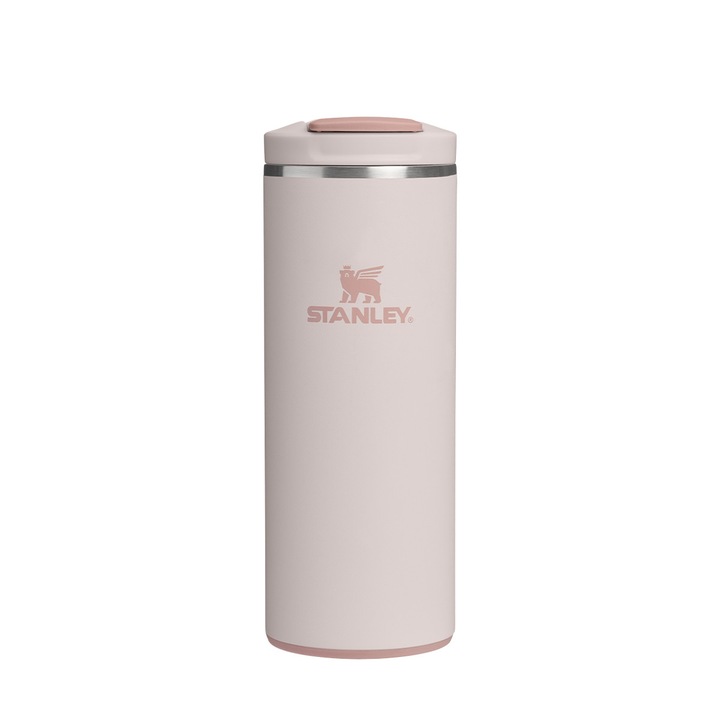 Stanley AeroLight Transit Flip Top termosz bögre, 0.35L, rózsaszín, 6.9x6.8x18.4cm