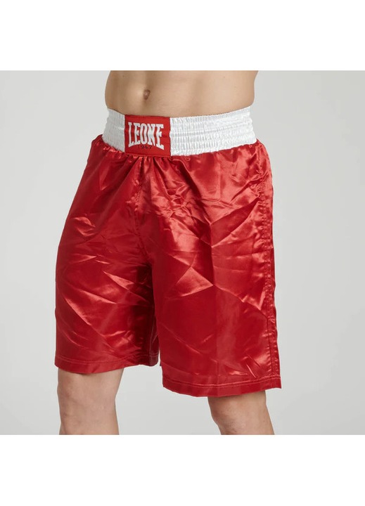 Short LEONE de Box Color Block Rosu S