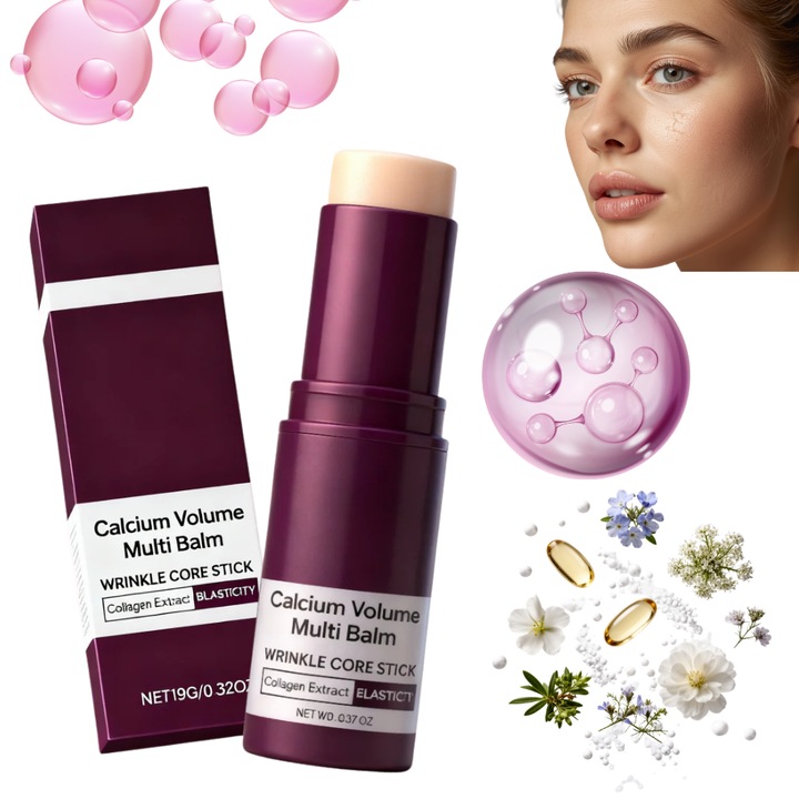 Set 2 x Balsam Multi Ingrijire Completa, Calciu si Crema Ochi Anti-Cearcane, Generic, Hidratare Intensa, Fermitate, Reducere Cearcane, Pungi, Linii Fine, Formula cu Vitamina D, Antioxidanti, Elastina 2x15 ml