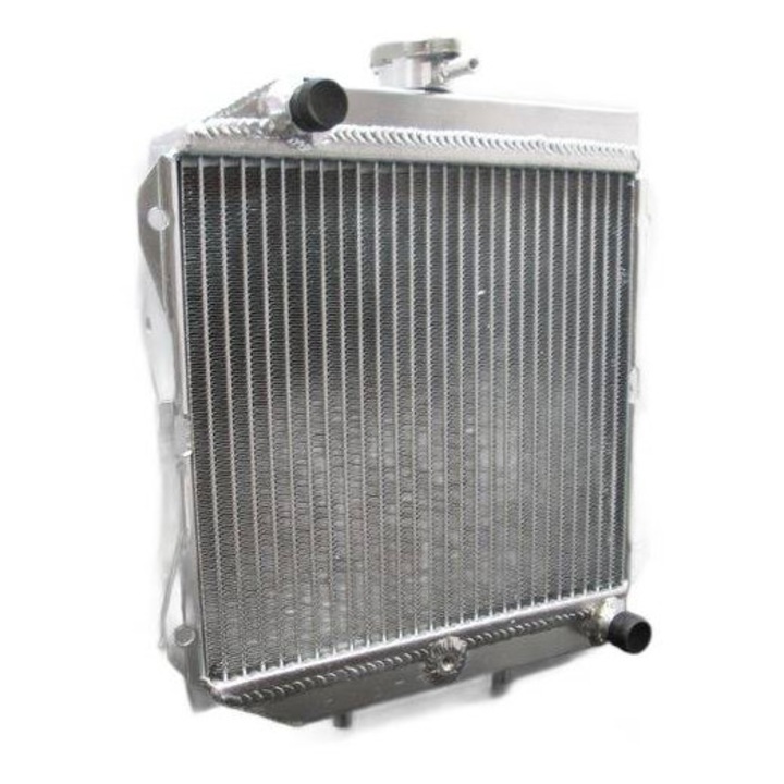 Radiator ATV X-ATV inlocuitor OEM 19010-HP5-601, capacitate de racire marita cu 30%, constructie din aluminiu rezistenta la coroziune si vibratii, plug-and-play, compatibil Honda TRX420/TRX500 (2007-2014/2012-2013), argintiu, 1 buc