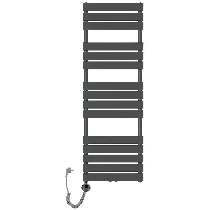 Calorifer electric de baie Mila 1500x500 de la Rebison, antracit