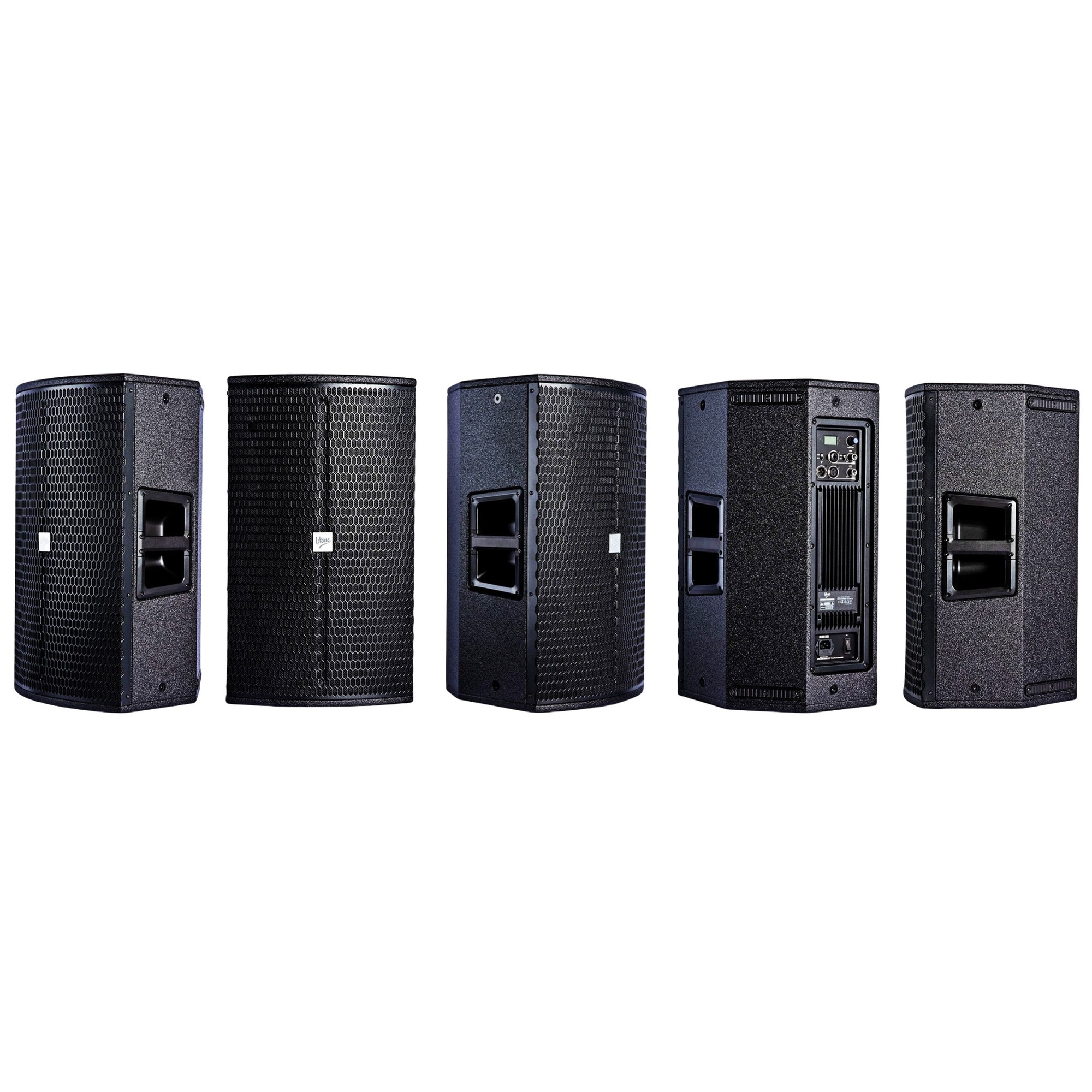 Coloana activa V-tone NBX-112A, 500W RMS, DSP cu procesor digital, woofer 12", tweeter 1", Negru, 1 buc