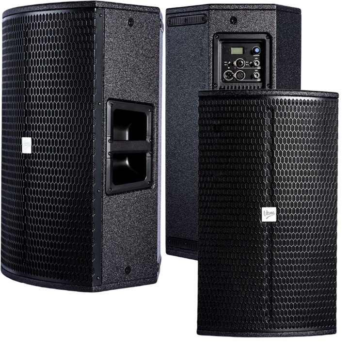 Coloana activa V-tone NBX-112A, 500W RMS, DSP cu procesor digital, woofer 12", tweeter 1", Negru, 1 buc