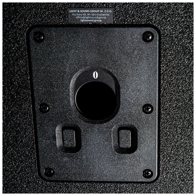 Coloana activa V-tone NBX-112A, 500W RMS, DSP cu procesor digital, woofer 12", tweeter 1", Negru, 1 buc