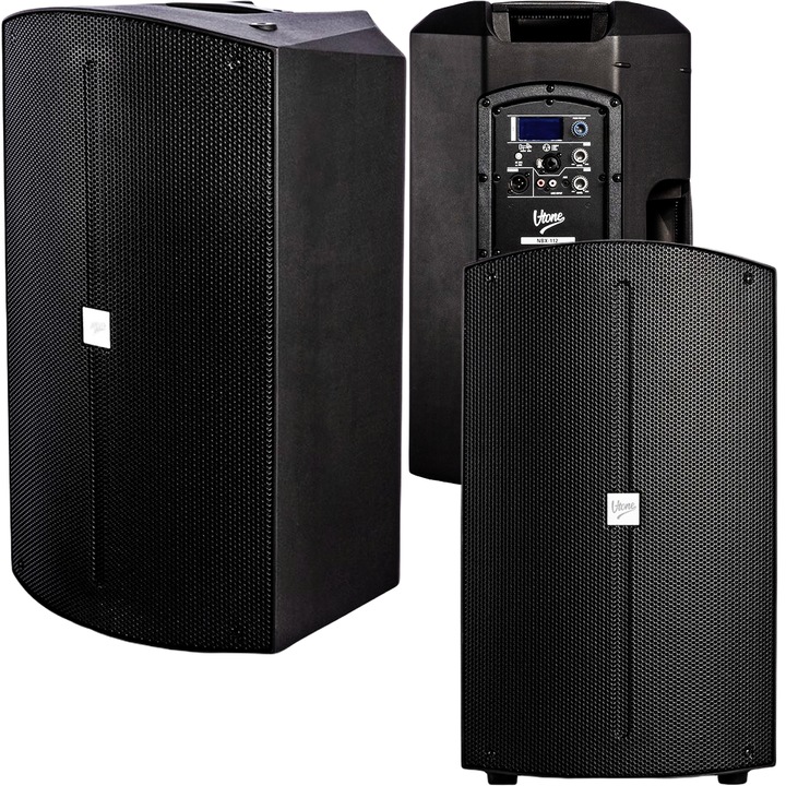 Boxa activa V-tone NBX-112, 12 inch, DSP, negru, 44.5x43.5x68 cm