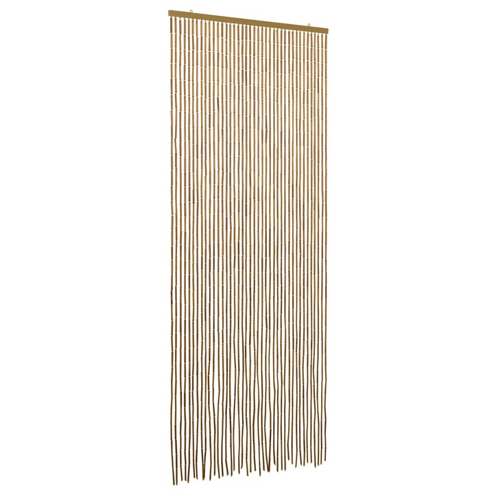 Cortina pentru usa de insecte vidaXL, multicolor 200 x 100 cm Bambus