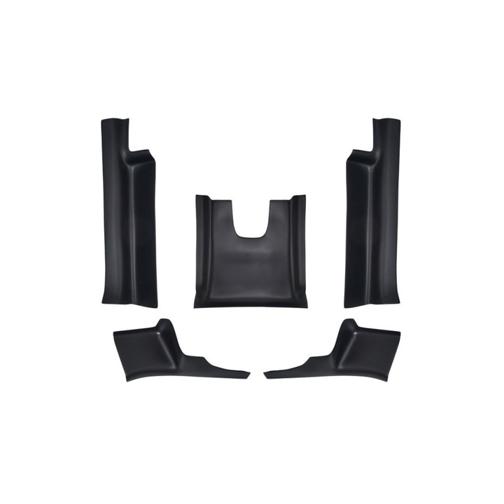 Set protectie praguri interior auto si tunel median compatibil Dacia Duster II 2018-2024