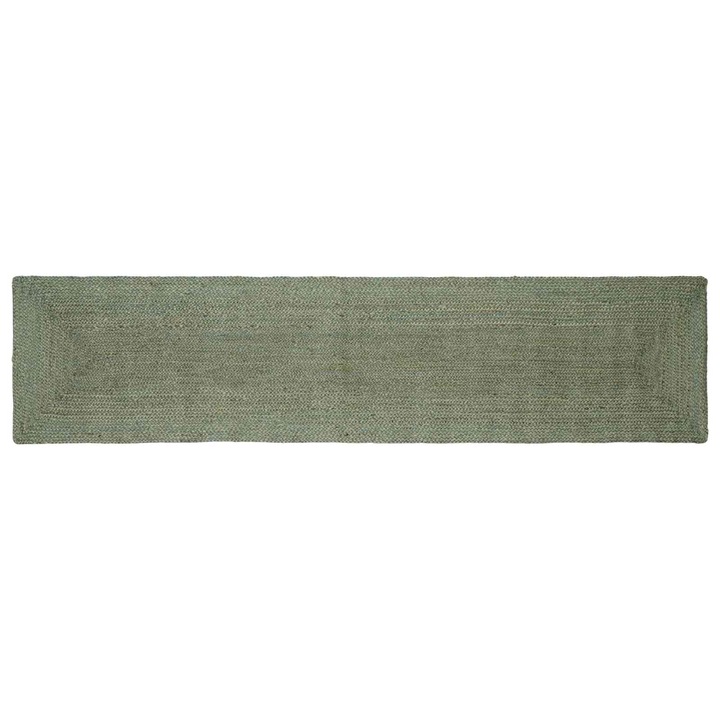 Covoare de zona Dreptunghiular vidaXL, Verde masliniu 60 x 300 cm Iuta