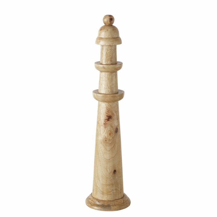 Obiect decorativ - Lighthouse - 51 cm, Bej, 51 cm
