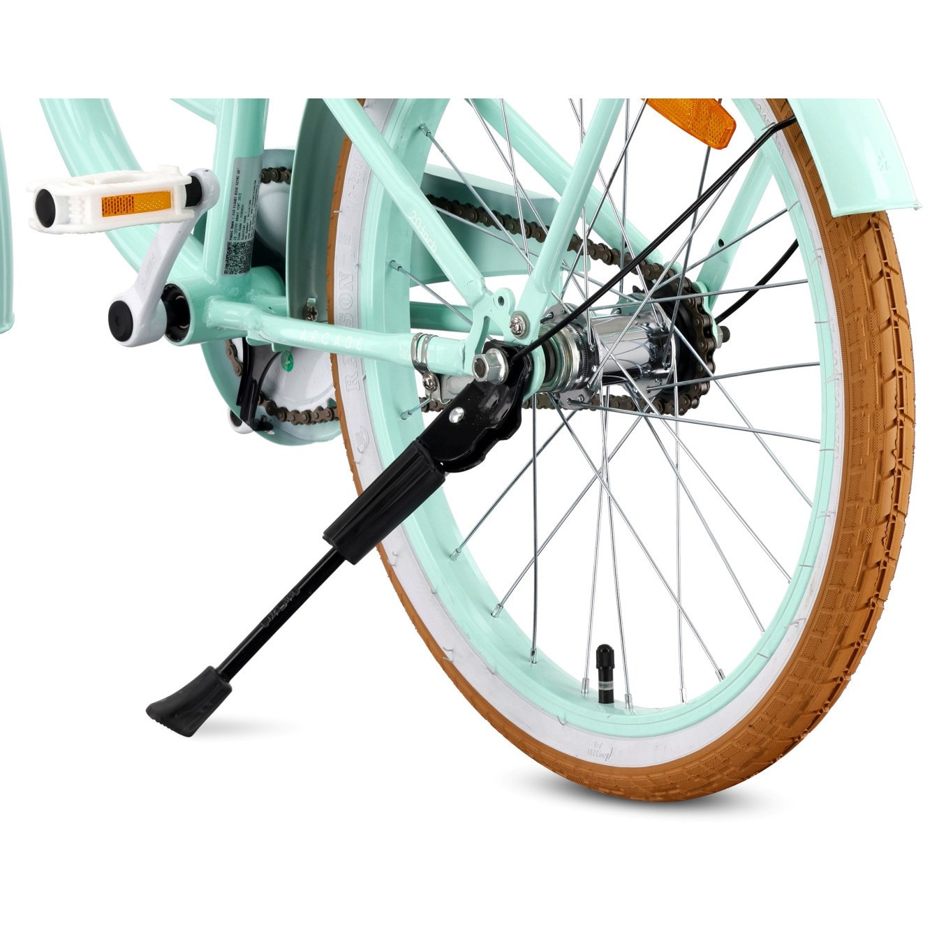 Bicicleta Pentru Copii Sun Baby, Retro Flower Bike, 20 Inch, Cos