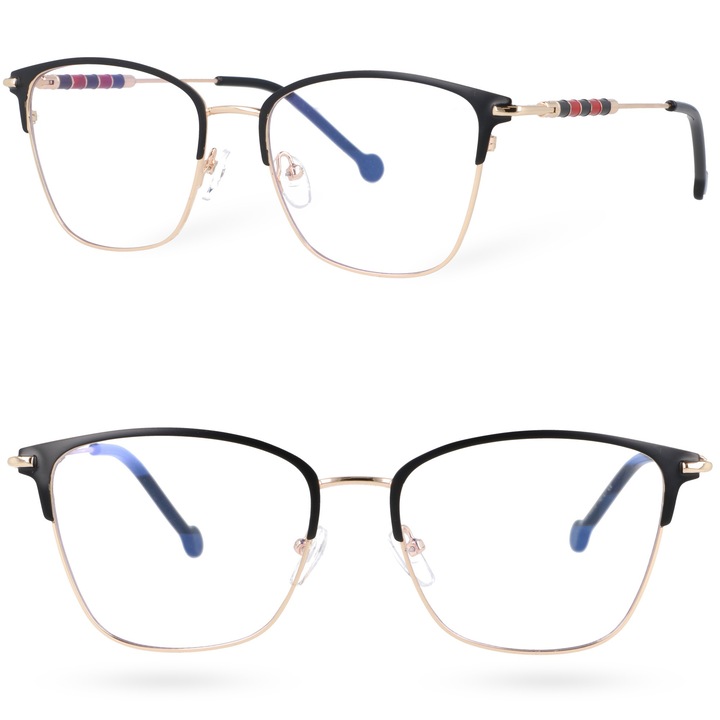 Ochelari dama pentru calculator fara dioptrii classic opaque black