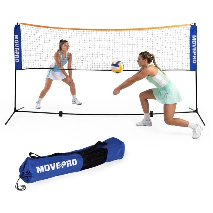 MOVEPRO 3in1 univerzális háló, állítható, 305x140 cm, többszínű