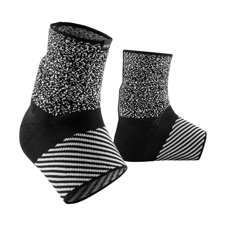 CEP - ortho glezna - Max Support Compression - Ankle Sleeve - negru alb
