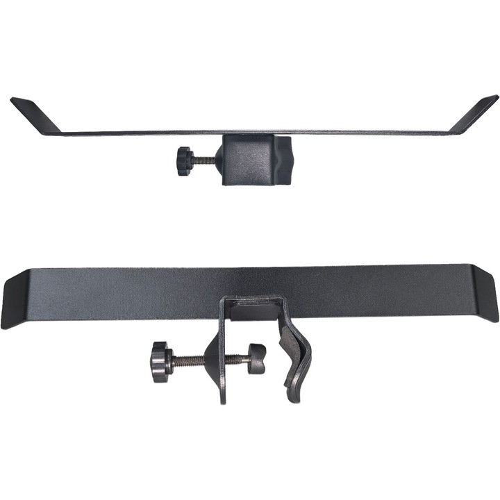 Suport casti Mozos WNS2, otel, negru, 29.5x8cm, 1kg capacitate
