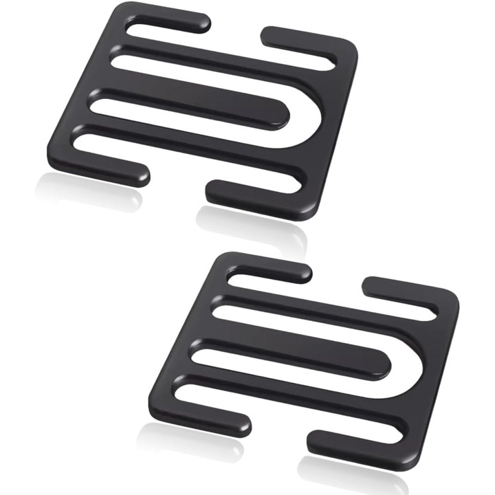 Accesorii auto pentru interior, incuietoare centura de siguranta auto din 2 piese, clema de reglare a centurii de siguranta, clema centura de siguranta auto