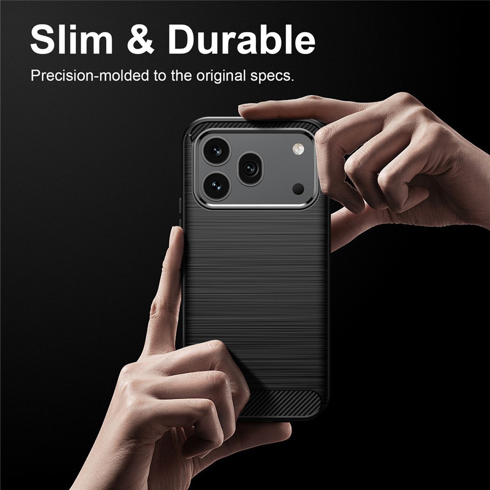 Husa pentru Honor 600 / 600 Pro Carbon Liquid Silicone, negru