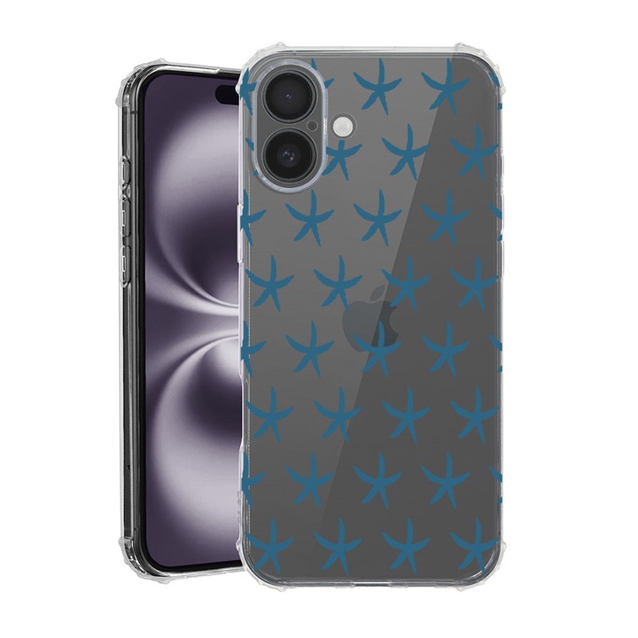 BestCase® Ütésálló tok Apple iPhone 16-hoz, Aranyos Tengeri Uborka Minta, 1828630 AS 2025