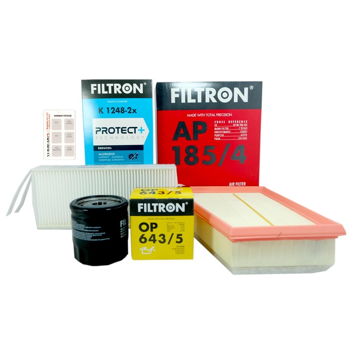 Filtron autószűrő készlet Mercedes Citan W415, olaj-levegő-utastér, 2012-2021