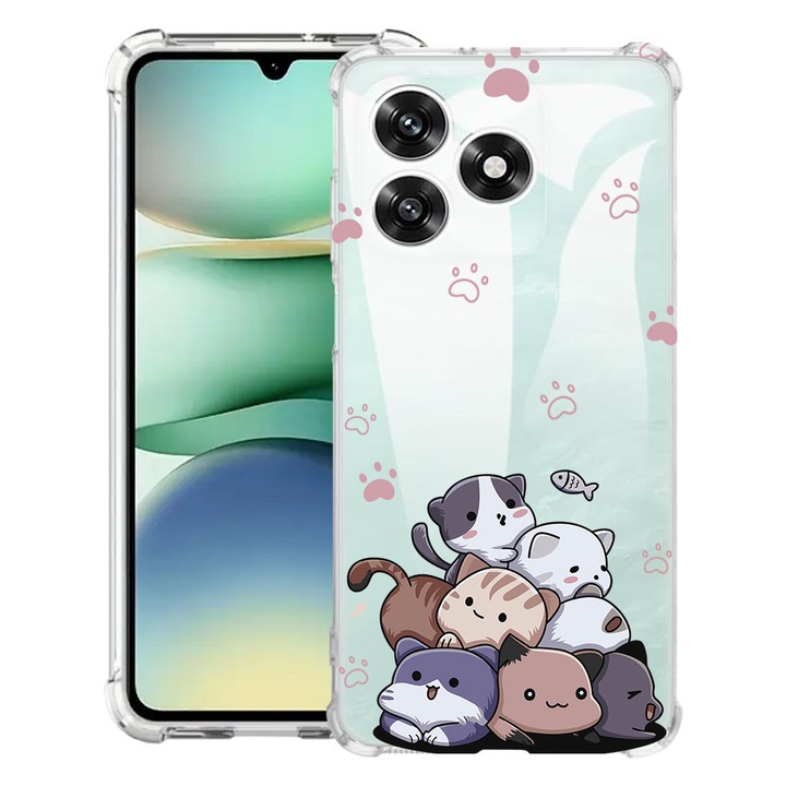 BestCase® Ütésálló tok Honor X5c Plus / X5c készülékkel kompatibilis, Baby Cats, 3119625 AS 2018