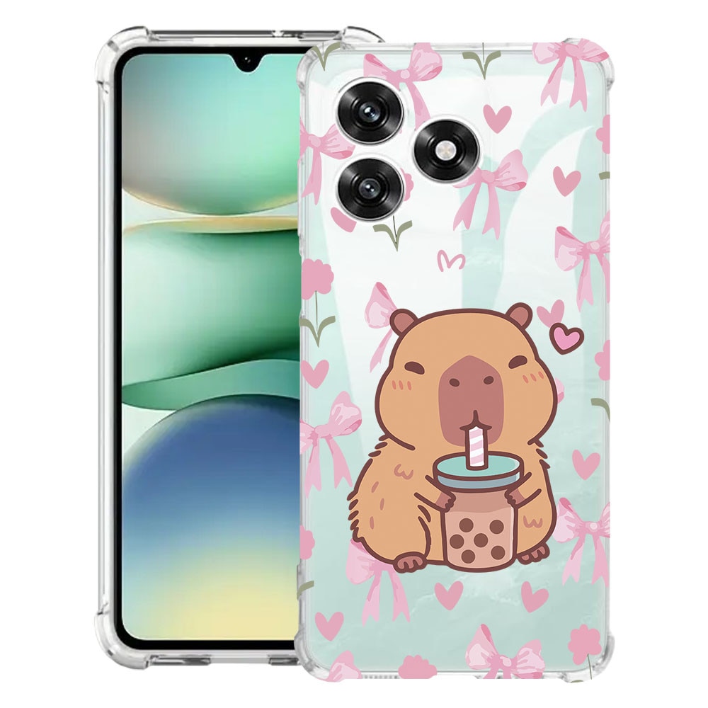 BestCase® Husa Anti Shock Compatibila cu Honor X5c Plus / X5c, Cute Capybara Cartoon, 3119625 AS 2021
